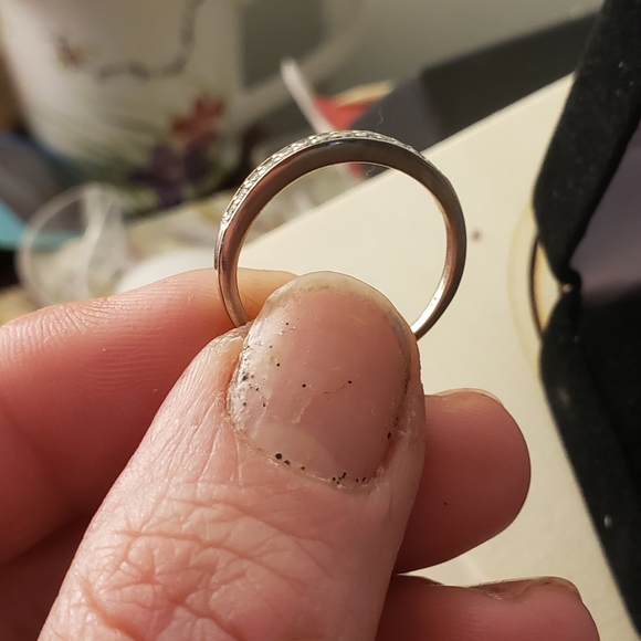 Wedding set garnet with 💎 ♦️ - Picture 5 of 9